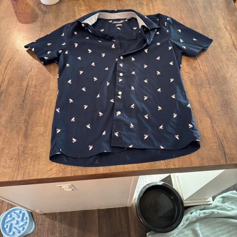 Savane Short Sleeve Button Up shirt